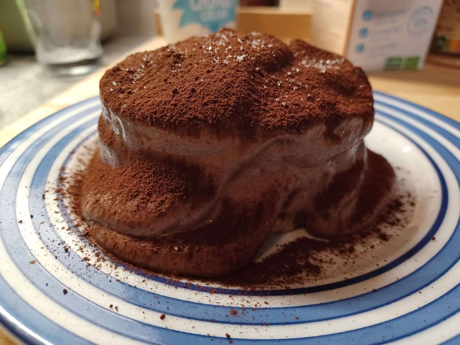 Reiswaffeln-Tiramisu