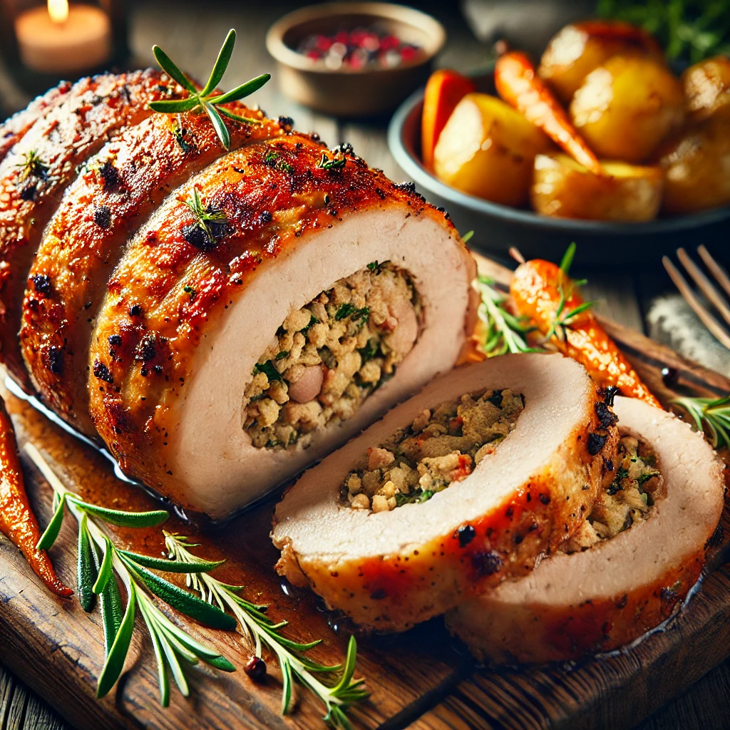 Putenrollbraten » Ein Festschmaus für jedes Familienessen - Genuss Welten