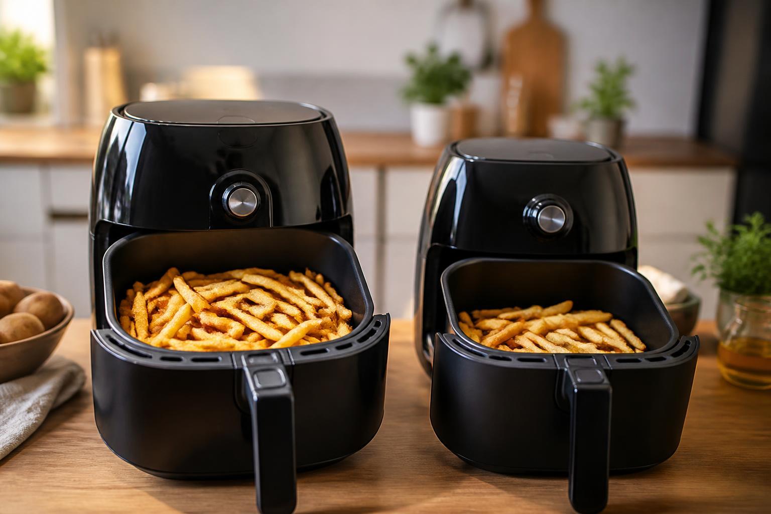 Garzeiten im Airfryer: warum die Menge im Korb wichtiger ist als die Wattzahl